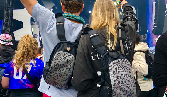 Lunchbox Hydration Backpack  Live Events, Festivals, Raves - Lunchbox Packs